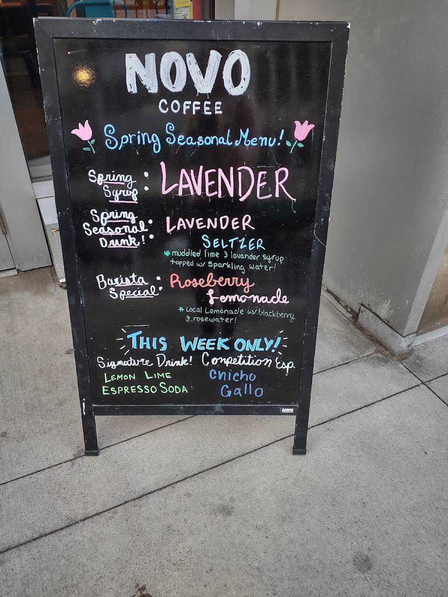 Novo Coffee Menu - Image 3